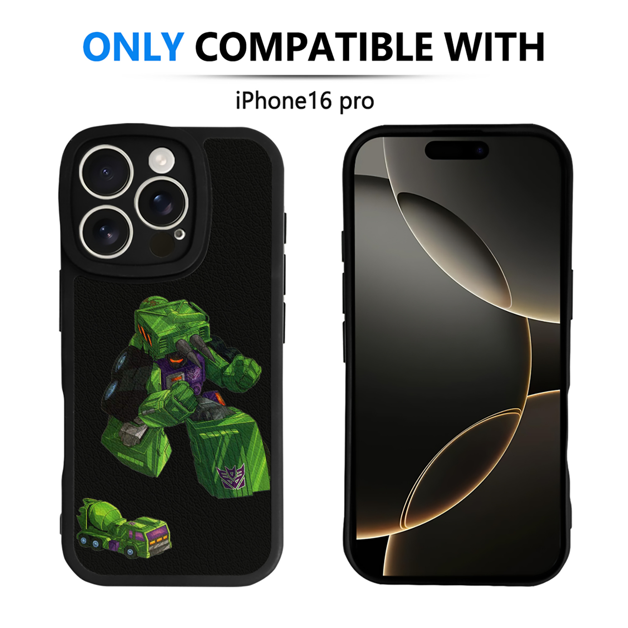 （画像用）  【iPhone 16シリーズ対応】シリコンスマホケース（レザー調） 材質：シリコン